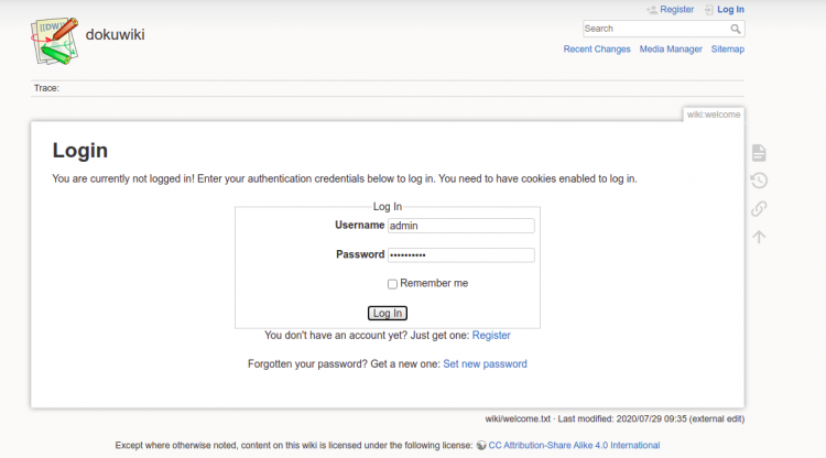 在 AlmaLinux 上使用 Nginx 和 Let's Encrypt SSL 安装 DokuWiki