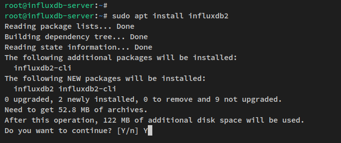 在 Debian 11 上安装 InfluxDB 与 Telegraf 时序数据库监控