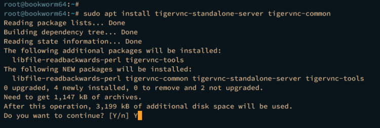 在 Debian 12 上安装与配置 VNC 远程桌面服务器