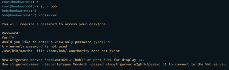 在 Debian 12 上安装与配置 VNC 远程桌面服务器