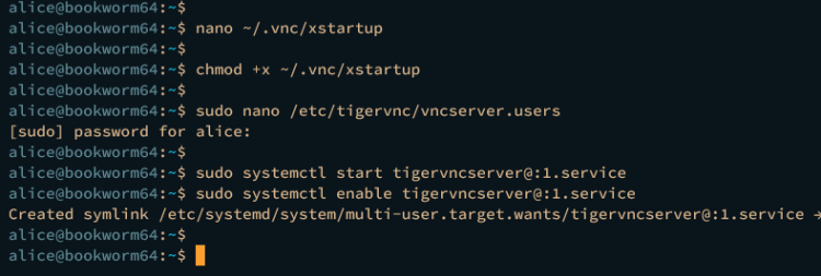 在 Debian 12 上安装与配置 VNC 远程桌面服务器