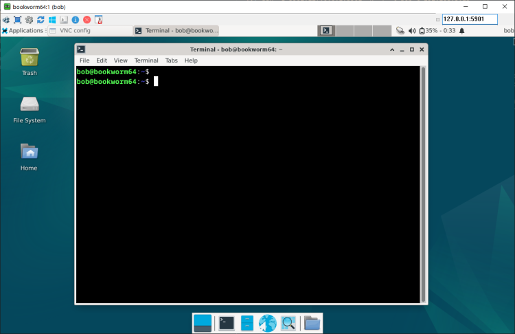 在 Debian 12 上安装与配置 VNC 远程桌面服务器