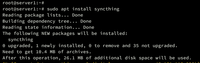 在 Ubuntu 22.04 上安装 Syncthing 文件同步工具
