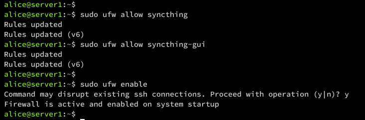 在 Ubuntu 22.04 上安装 Syncthing 文件同步工具
