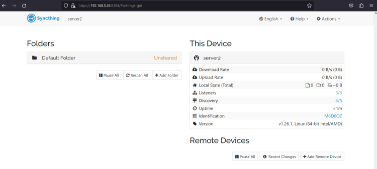 在 Ubuntu 22.04 上安装 Syncthing 文件同步工具