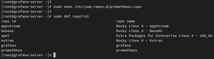 在 Rocky Linux 9 上安装 Grafana 与 Prometheus 监控系统