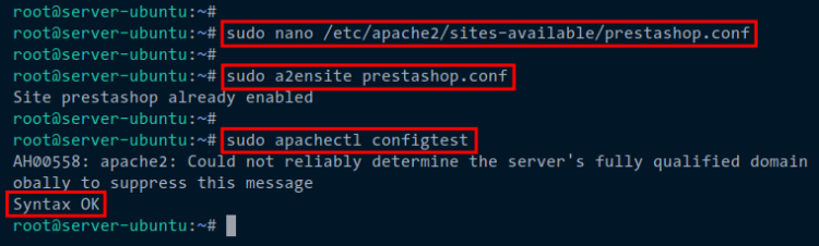 在 Ubuntu 22.04 上安装 PrestaShop 电商系统