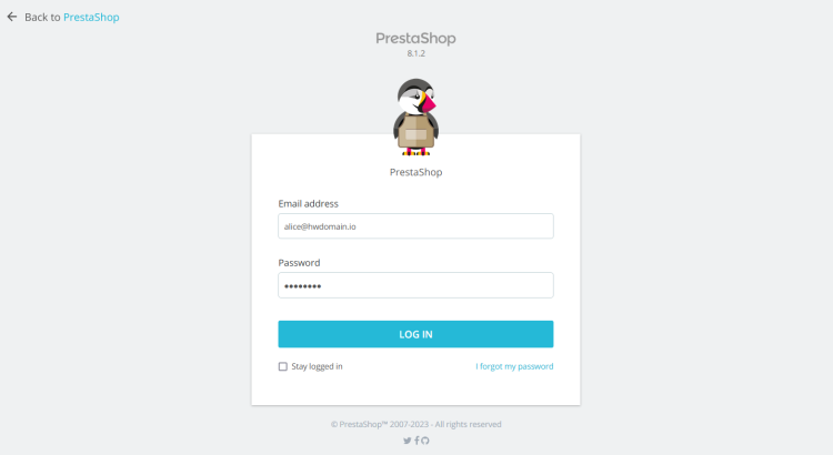 在 Debian 12 上安装 PrestaShop 电商系统