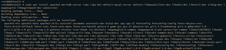 在 Debian 12 上安装 Redmine 项目管理平台