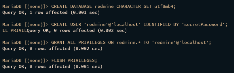 在 Debian 12 上安装 Redmine 项目管理平台