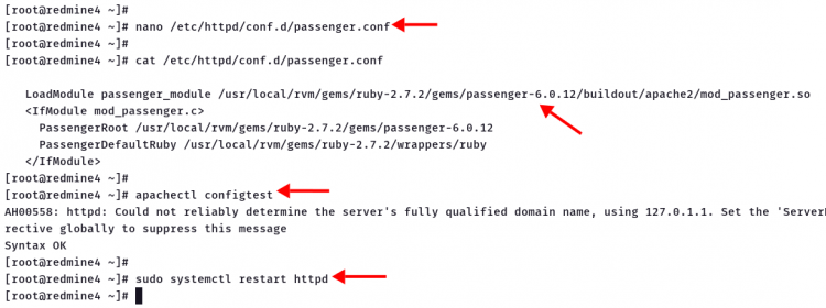 在 Rocky Linux 上安装 Redmine 项目管理平台