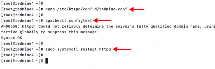 在 Rocky Linux 上安装 Redmine 项目管理平台
