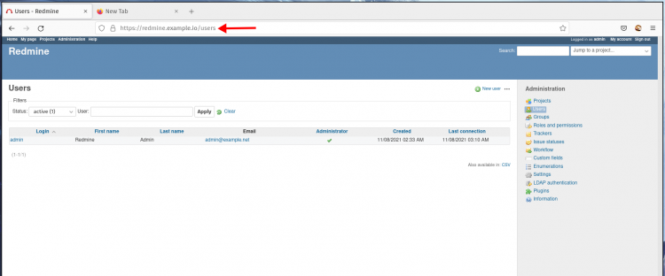 在 Rocky Linux 上安装 Redmine 项目管理平台