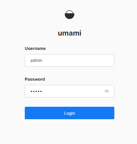在 Debian 12 上安装 Umami 隐私友好分析工具