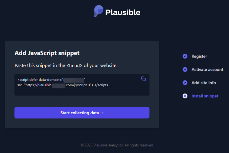 在 Debian 12 上安装 Plausible 隐私友好网站分析