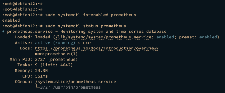 在 Debian 12 上安装 Prometheus 与 Node Exporter 监控系统