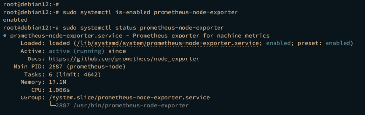 在 Debian 12 上安装 Prometheus 与 Node Exporter 监控系统