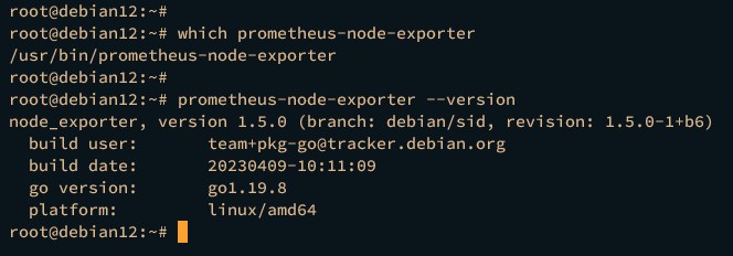 在 Debian 12 上安装 Prometheus 与 Node Exporter 监控系统