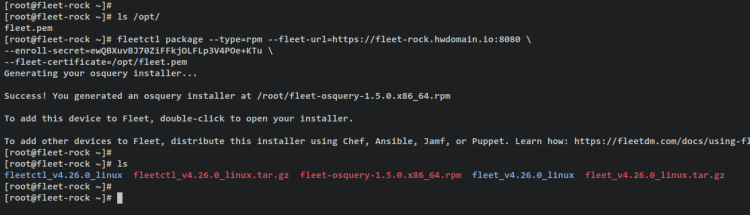 在 Rocky Linux 9 上安装 Fleet osQuery 设备管理平台