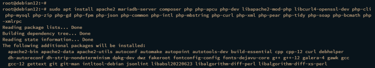 在 Debian 12 上安装 Drupal 内容管理系统