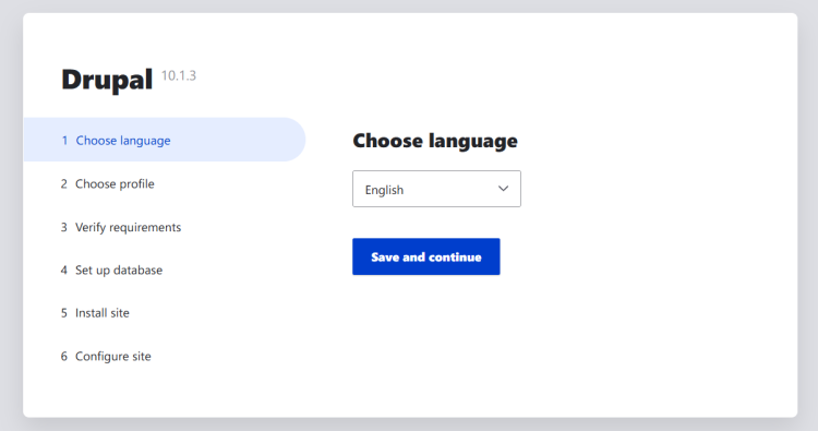 在 Debian 12 上安装 Drupal 内容管理系统