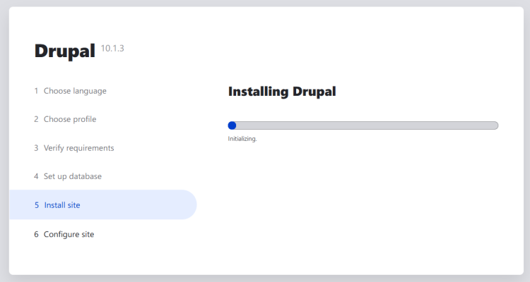 在 Debian 12 上安装 Drupal 内容管理系统