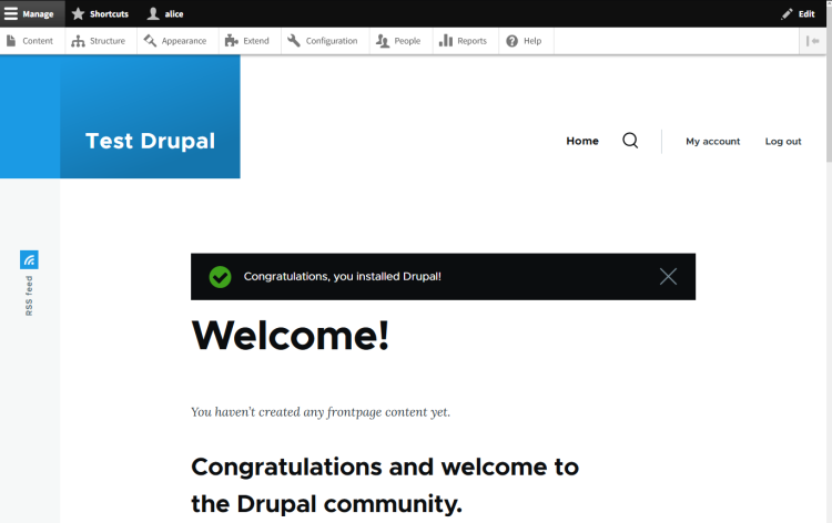 在 Debian 12 上安装 Drupal 内容管理系统