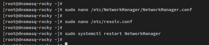 在 Rocky Linux 上用 dnsmasq 搭建本地 DNS 服务器