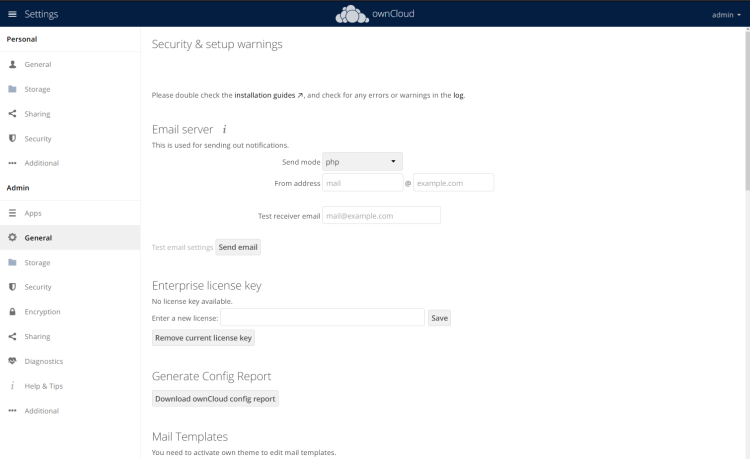 在 Debian 12 上安装 ownCloud 私有云盘
