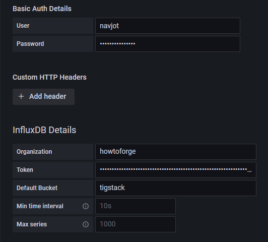 在 Rocky Linux 8 上搭建 TIG 栈(Telegraf + InfluxDB + Grafana)