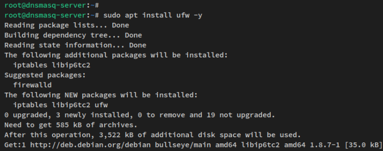 在 Debian 12 上用 dnsmasq 搭建本地 DNS 服务器
