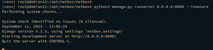 在 Debian 12 上安装 NetBox IRM 基础设施资源管理平台