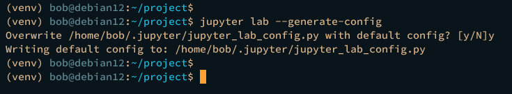 在 Debian 12 上安装 JupyterLab 交互式笔记本
