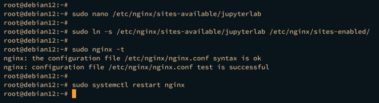 在 Debian 12 上安装 JupyterLab 交互式笔记本