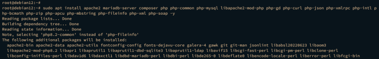 在 Debian 12 上使用 Apache 安装 TYPO3 CMS