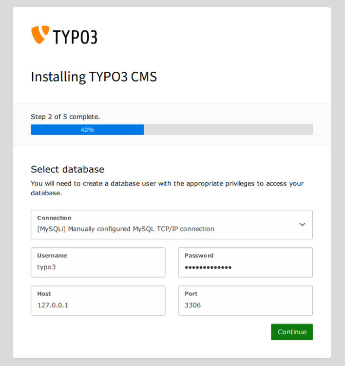 在 Debian 12 上使用 Apache 安装 TYPO3 CMS