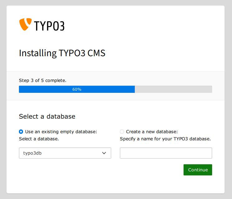 在 Debian 12 上使用 Apache 安装 TYPO3 CMS