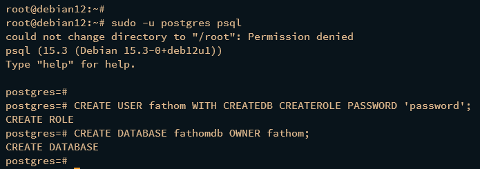 在 Debian 12 上安装 Fathom 隐私优先网站分析平台