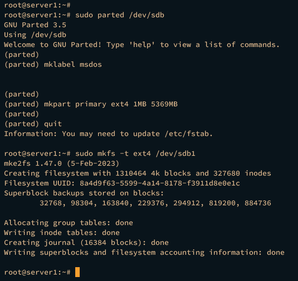 在 Debian 12 上搭建三节点 GlusterFS 集群