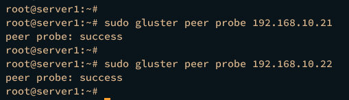 在 Debian 12 上搭建三节点 GlusterFS 集群