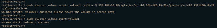 在 Debian 12 上搭建三节点 GlusterFS 集群