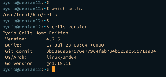 在 Debian 12 上安装 Pydio Cells 文件管理平台