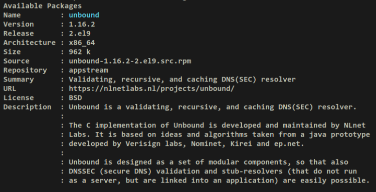 在 Rocky Linux 9 上用 Unbound 搭建本地 DNS 解析器