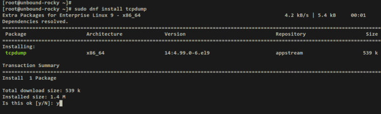 在 Rocky Linux 9 上用 Unbound 搭建本地 DNS 解析器