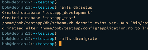 在 Debian 12 上安装 Ruby on Rails