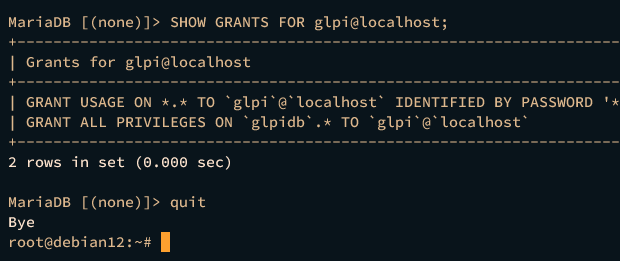 在 Debian 12 上安装 GLPI IT 资产管理