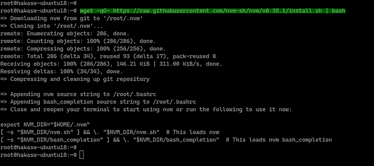使用 NVM 管理多个 Node.js 版本