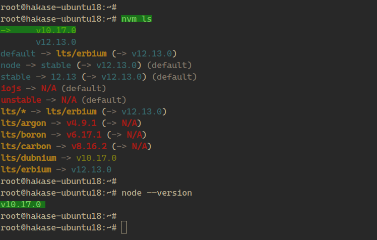 使用 NVM 管理多个 Node.js 版本