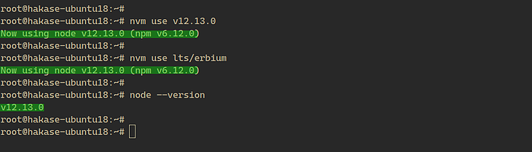 使用 NVM 管理多个 Node.js 版本