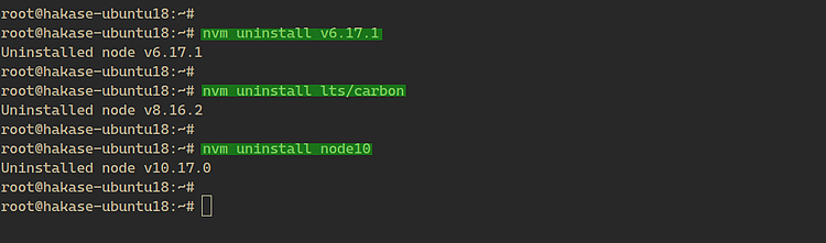 使用 NVM 管理多个 Node.js 版本